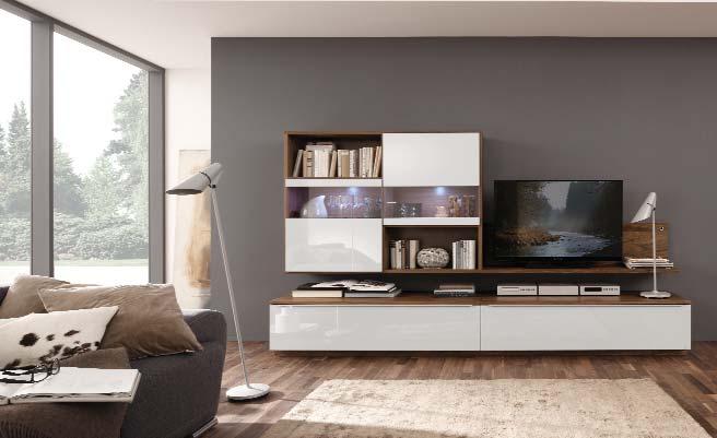 Entdecken Sie life art, das glänzend neue Einrichtungssystem von BHD Brinkmann. Vom Einzelmöbel bis zur kompakten Wohnwand finden Sie alles, was Wohngefühle weckt.