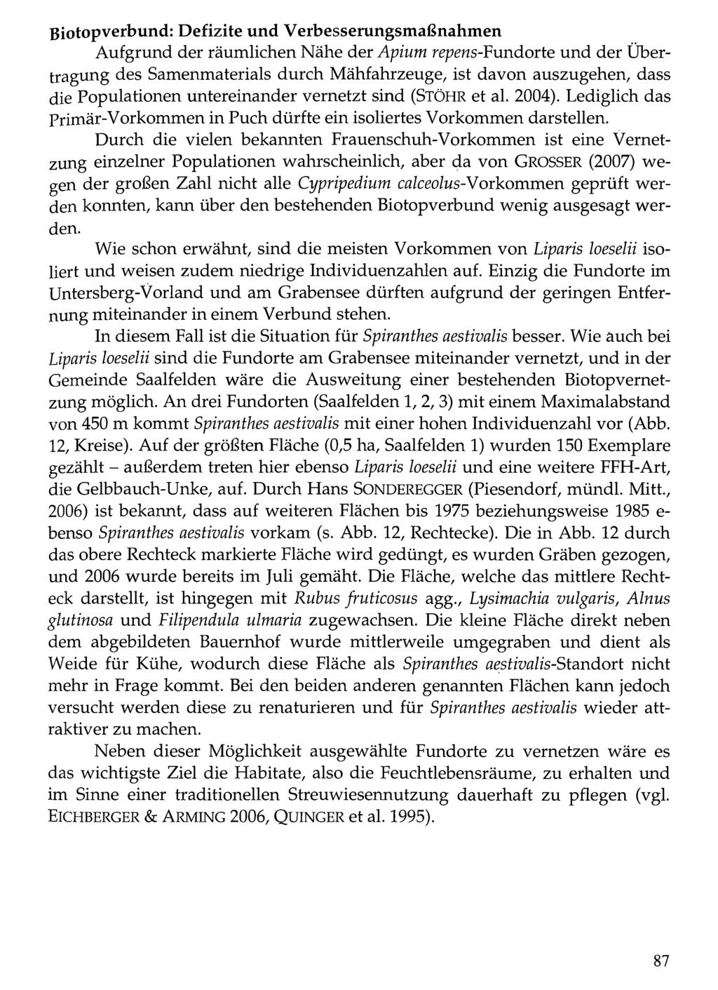 B io to p v e r b u n d : Verlag Defizite Alexander Just: und Dorfbeuern Verbesserungsmaßnahmen - Salzburg - Brüssel; download unter www.biologiezentrum.