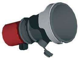GRNM-160125 75 mm 100 mm 125 mm Gummitrichter Konische Gummitrichter mit Öffnung für AU-Sonde und Deckel