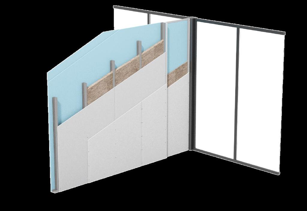 Wandkonstruktion ausüben. Aus diesem Grund kann nicht wie beim resultierenden Schalldä-Maß beispielsweise aus Wand- und Fensterfläche mit einem einfachen Flächenverhältnis gerechnet werden.