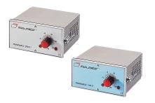 Convertitori statici di frequenza a sistema PWM sinusoidale. Potenza massima 370 o 740 W. Static frequency converters, sinusoidal PWM. Maximum power 370 or 740 W.