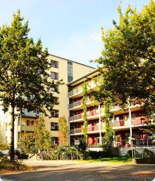 Seniorenwohnungen/Eimsbüttel im Quartier HH-Eimsbüttel 45 barrierefreie Ein- bis Dreizimmerwohnungen für Menschen ab 60 Zum großen Teil