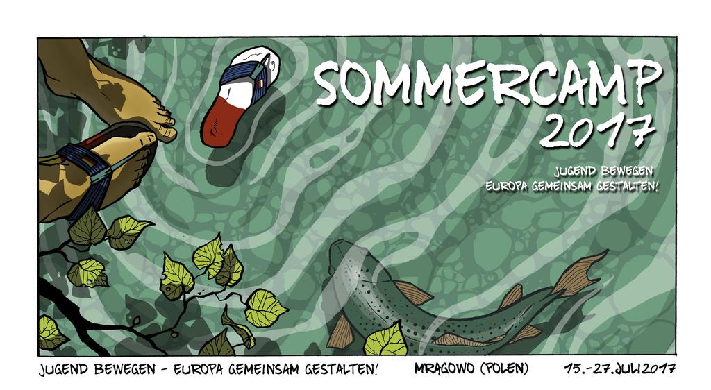 Seite 2, Sommercamp 2017: Jugend bewegen Europa gemeinsam gestalten Teil 1 (auszufüllen von dem Bewerber/der Bewerberin) Vorname, Name: