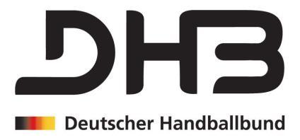 des Deutschen Handballbundes aufgenommen
