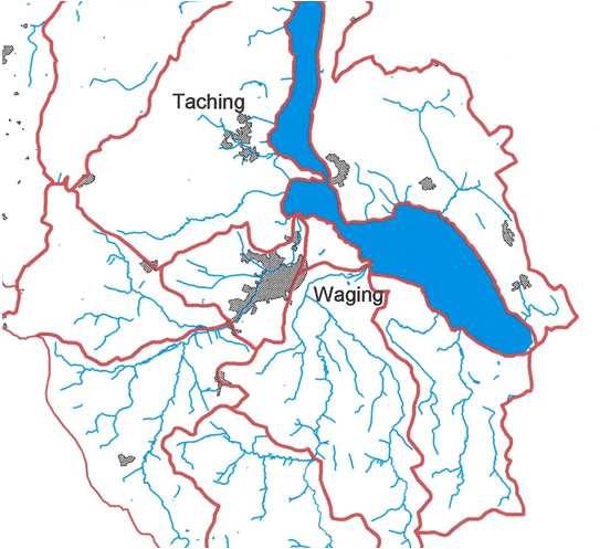 2. Die Region um den Waginger See (3) Region ist landwirtschaftlich geprägt: Geringe Hofgröße(kleinstrukturiert) Vorrangig Milchviehhaltung (ca.