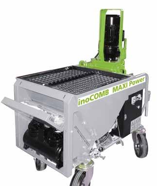 NEU: inocomb Maxi Power Set Die leistungsstarke 400 V Mischpumpe für mineralische
