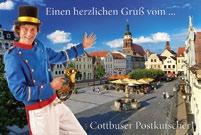 Stadt Cottbus Gelb ärgern über Blau Cottbuser Postkutscher Seit mehr als 150 Jahren lebt der Cottbuser Postkutscher in der Stadt seines Zungenbrechers.