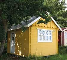 Holz & Farbe: Cottage mit asym.