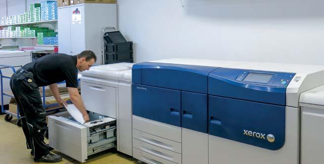Ein Traumgespann Xerox Versant 2100 und EFI Fiery DFE ENTSCHEIDEND IST NICHT, Die Xerox Versant 2100 Press.