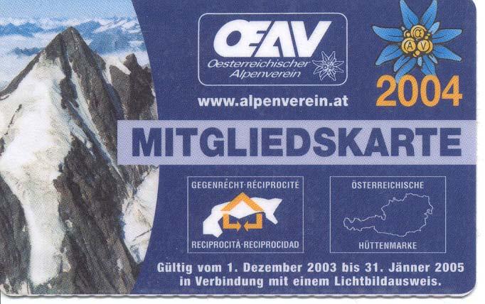 ische Übersetzung Der OeAV ist/ ein alpiner Dienstleister, der:/ Zahlreiche Mitgliedervorteile bietet: bis zu 50% Hüttenermäßigung (europaweit) Sicher am Berg durch Ausbildung Tourenprogramm und