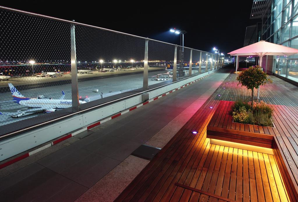 Neben dem Fraport-Forum steht auch die Besucherterrasse des Terminals 2 als einzigartige Event-Location zur Verfügung.
