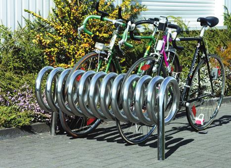 System Fahrradständer Fahrradständer FSE 101-113 - Hochwertige Materialien und die Qualität der Verarbeitung sichern weitgehende Beständigkeit gegen Witterungseinflüsse.