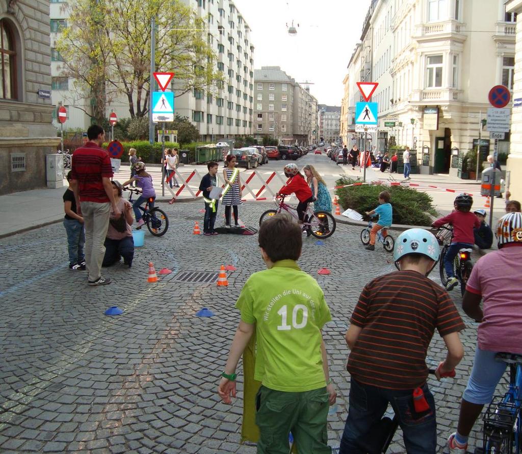 Temporäre Öffnung von