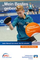 Bayerischer Tischtennis-Verband (Initiator der neuen Serie, Start