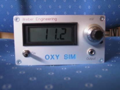 Bild 04 Ausführung eines Simulators Mittels dieser Schaltung kann einfach das Verhalten eines Sauerstoffsensors nachgebildet werden.