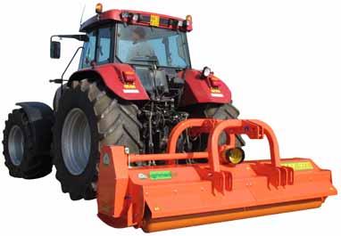 HEK-FRONT MULHGERÄTE SERIE RVM nwendung: ie Mulchgeräte RVM sind für den reversiblen Einsatz konzipiert, da sie sowohl front- als auch heckseitig am Traktor angebaut werden können.