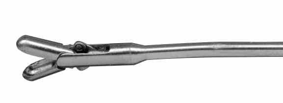 Auxiliary Instruments Hilfsinstrumente mm Ø mm Type Type Starre Probe-Exzisionszange Rigid biopsy forceps 340 370 2.3 1.7 8645.60 8642.