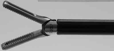 Grasping Forceps / Dissectors 5 mm Modular System Greifzangen / Dissektoren 5 mm Modulares System Innenteil / Jaw insert Schaftrohr, isoliert Sheath tube, insulated Griffvariante / Handle type HF