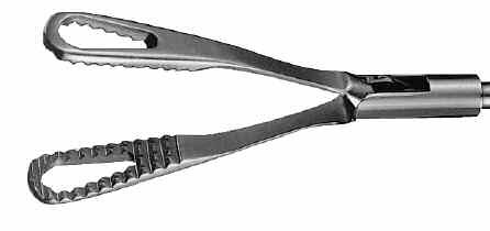 forceps, both jaws opening "Babcock" 8395.214 8395.