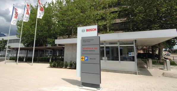 Power Tools In diesem Bereich bietet die Robert Bosch AG ihren Kunden als Marktführer ein abgerundetes Sortiment an Elektrowerkzeugen, Gartengeräten, intelligenten Messwerkzeugen und einem kompletten