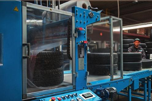 Mittels Shearografie, einer Lasertechnologie werden die Karkassen durchleuchtet und vorbeschädigte Reifen aussortiert.