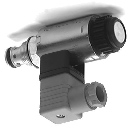 ELEKTROMAGNETISCH BETÄTIGTE 2-WEGE-SITZVENTILE ROE2-06 HPH-4011 NG 06 p bis 250 bar Qmax bis 63 l/min Sitzbauweise-keine inneren Leckölverluste Hohe Schaltzuverlässigkeit auch nach langen Standzeiten