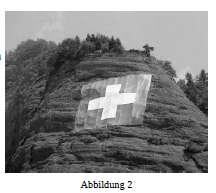 Alle vier Arme sind deckungsgleich. Die Abbildung 1 zeigt den Aufbau der Schweizer Fahne mit dem Schweizerkreuz. a) Die Breite soll b = 3 cm betragen (vgl. Abbildung 1).