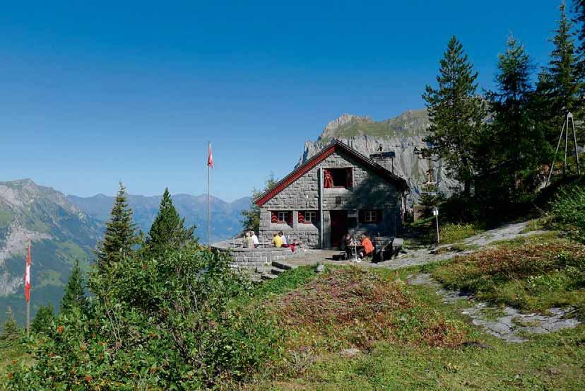 Im Sommer herrscht Hochbetrieb in der Doldenhornhütte ob Kandersteg.
