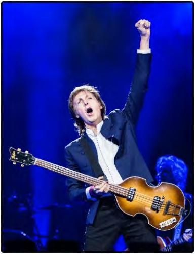 Auftritt Paul McCartneys in der Stadt seit 1972!