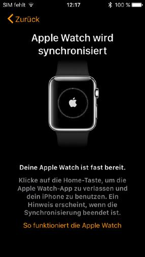 Erstinstallation Sie die Ortungsdienste auf dem iphone ausschalten, sind sie auch gleichzeitig für die Apple Watch deaktiviert.