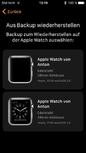komplett neuen Apple Watch (siehe Seite 20).