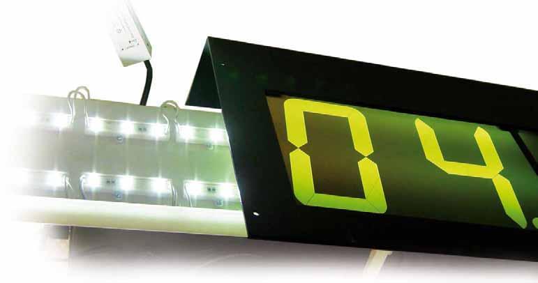 LCD Anzeigenhinterleuchtung mit Leuchtdioden (LEDs) Vorteile der Hinterleuchtung mit LEDs: hohe Lebensdauer > 50.000 Stunden, ca.