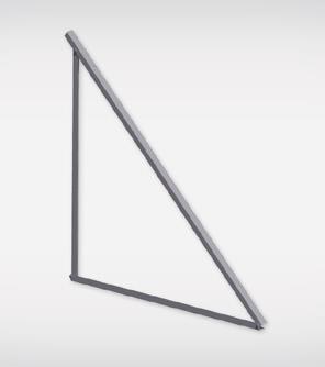 Triangle bracket (angle) Side length 1m / 1.6m / 2m Side length 1.
