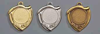 Medaillen für 25 mm-embleme Medaille 46 x 40 mm 13 Gramm Mengenstaffel Medaille Ø 50 mm 17 Gramm