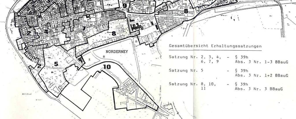 Neuaufstellung des Bebauungsplanes Nr. 1 für den Bereich der westlichen Innenstadt hat der Rat der Stadt Norderney in öffentlicher Sitzung am 08.04.2014 aufgrund von 14 und 17 Abs.