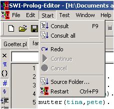 iten mit Prolog PROLOG stellt vordefinierte Prädikate und Funktionen zur Verfügung, u.a.: Ein- / Ausgabe