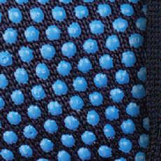 blau, Polyamid/Baumwoll-Gemisch für lange Standzeiten, hervorragende Griffigkeit, sehr angenehmer Tragekomfort dank