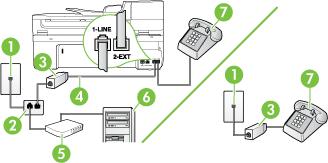 6. Nun müssen Sie festlegen, ob Sie Anrufe mit dem Drucker automatisch oder manuell entgegennehmen möchten.