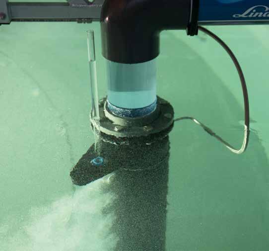 Das System ist ein patentiertes All-in-one Produkt, das sowohl für den Sauerstoffeintrag ins Wasser als auch für die optimalen Strömungsverhältnisse im Becken sorgt.