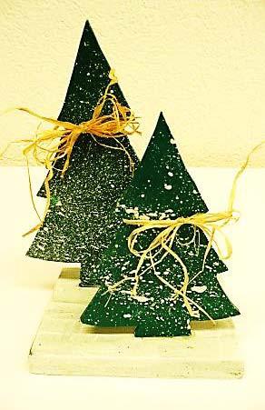 Weihnachten Deko-Tannenbäume