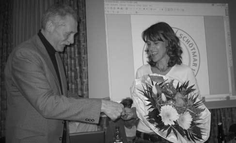 Der Gerhard-Lahn Gedächtnis-Preis ging in diesem Jahr an Silke Rehmeier für ihr langjähriges Engagement in der