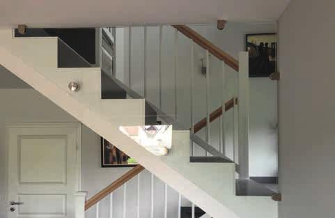 Stufen Geländer für Betontreppen