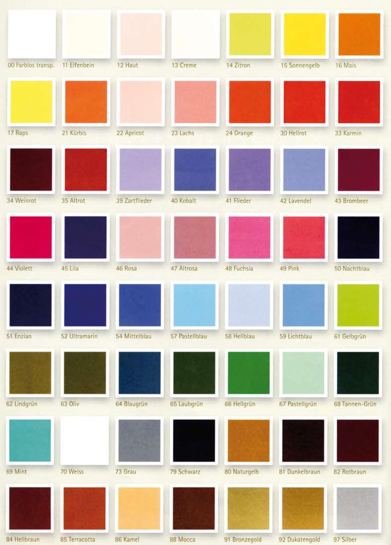 Verzierwachsplatten, 20x10 cm, einfarbig, 0,50 / Platte, ab 10 Platten je Farbe 0,45 10