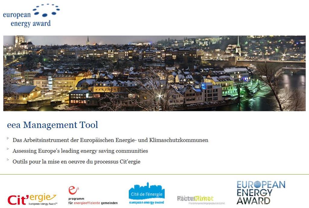 European Energy Award Landeshauptstadt Kiel Online-Tool