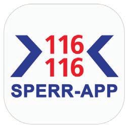 Sperr-App Die Sperr-App ermöglicht die Sperrung von elektronischen Zugängen, Bankkarten und Kreditkarten über Ihr Smartphone.