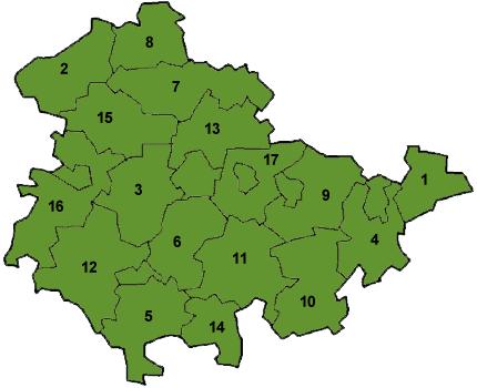 Region vorerst 3 Landkreise