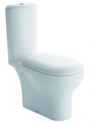 1.96 BA38618 preiswerte Kombi-Stand-Toilette mit aufgebautem... 68 cm tief 36 cm breit Serie Gracia Stand-Toilette aus der Keramikserie Gracia.