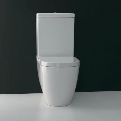 1.116 Stand-WC für Spülkasten-Aufsatz Serie Tetra BA43771 Bei diesem WC mit aufgesetztem Wasserbehälter aus edler Keramik wird niemand einen Unterputz-Wassermechanismus vermissen. Die porenfreien.