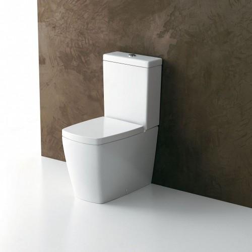 1.121 Stand-WC für Wasserkasten Montage BA43728 Die Designer der praktischen Sanitär-Serie Artus bedachten mit dieser Toilette auch Bäder, bei denen eine Unterputz-Wasserversorgung nicht möglich ist.
