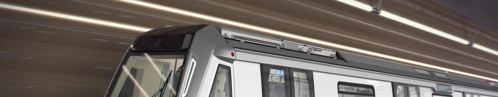 Neue fahrerlose Inspiro-Metrozüge für Kuala Lumpur 58 vierteilige, fahrerlose Metrozüge vom Typ Inspiro Design des Zuges, der auch "The Guiding Light"